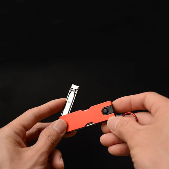 Outdoor Multifunction Mini Keychain