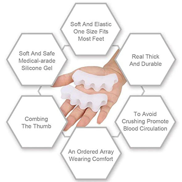Toe Separator with Bunion Correction