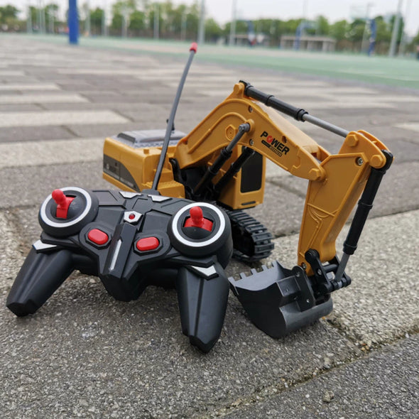 Remote-Controlled Excavator
