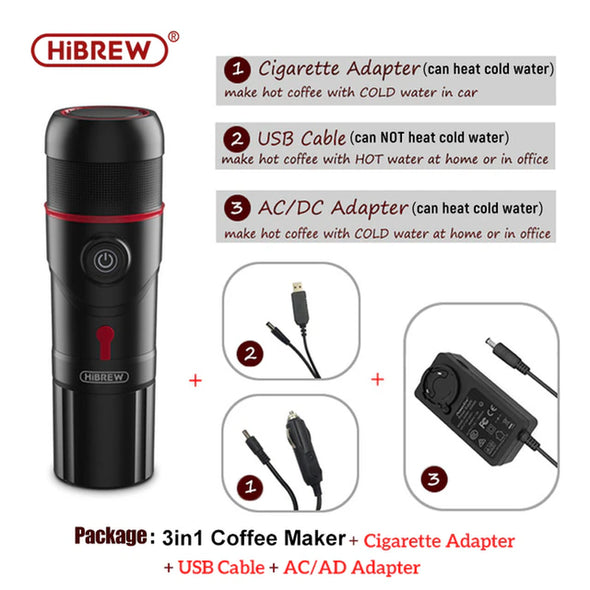 Portable Expresso Machine for Car & Home