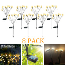 Solar Firefly LED Garden Lights